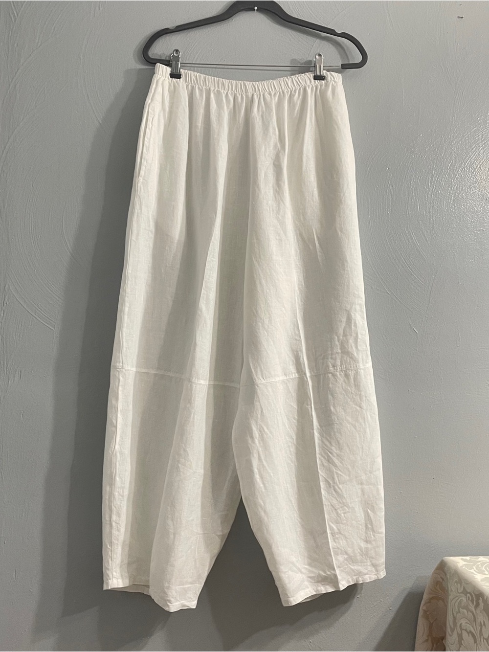 Bryn Walker Olivier Linen Pants lagenlook oversized lightweight - Picture 4 of 12